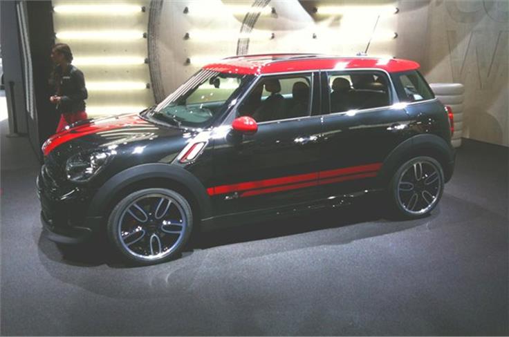 Launch of the Countryman JCW coincides well with the Mini's WRC campaign.
